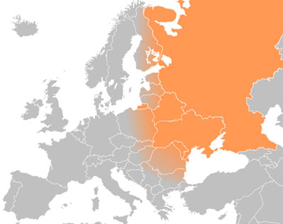 Загальні відомості, регіон, Центральна Європа, Російська Федерація